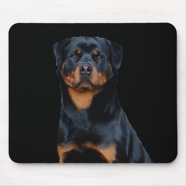 Rottweiler  mouse mat (Front)