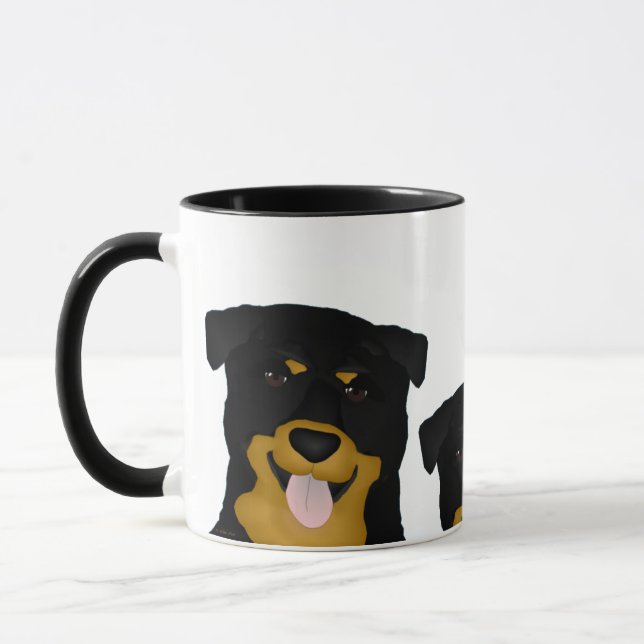 Rottweiler Mug (Left)