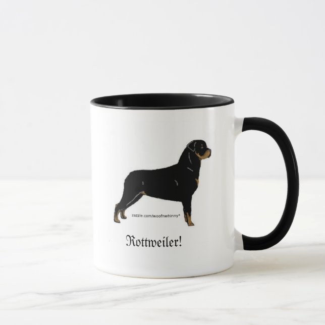Rottweiler Mug (Right)