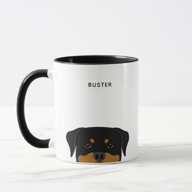Rottweiler Mugs (Left)
