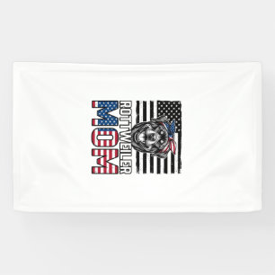 Rottweiler Mum Patriotic Vintage Dog Shirt Design_ Banner