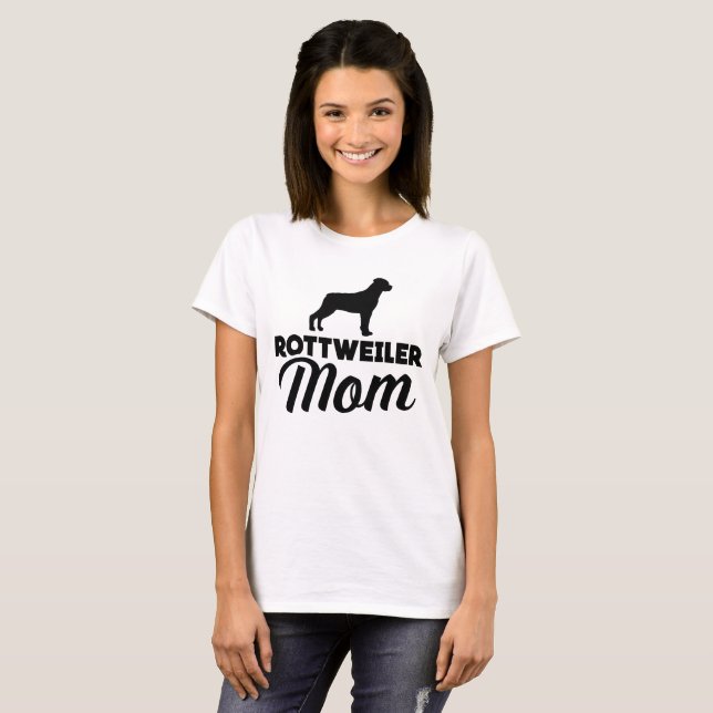 Rottweiler Mum T-Shirt (Front Full)