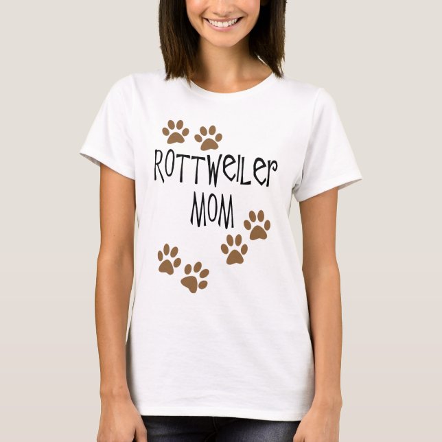 Rottweiler Mum T-Shirt (Front)