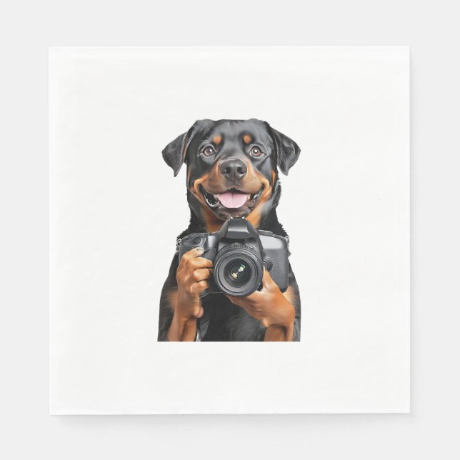 Rottweiler   napkin (Front)