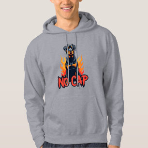 Rottweiler No Cap Streetwear Hoodie