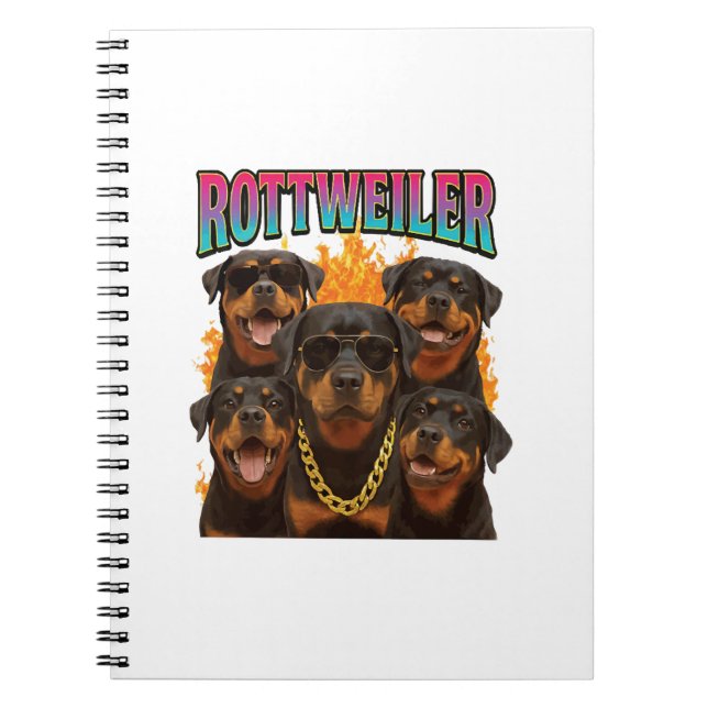 Rottweiler  notebook (Front)