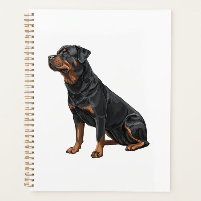 Rottweiler Planner (Front)
