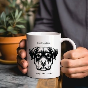 Rottweiler Portrait Mug