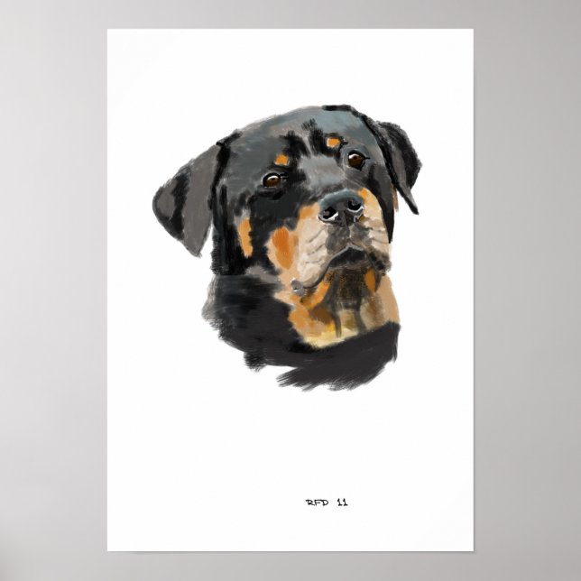 Rottweiler Poster (Front)