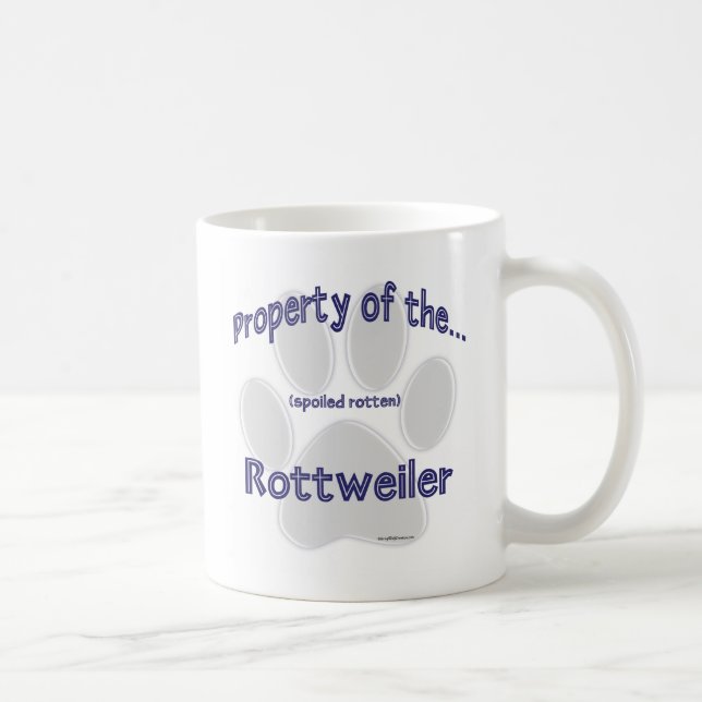 Rottweiler Property Coffee Mug (Right)