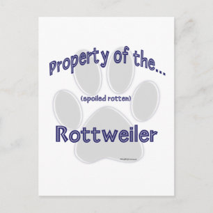Rottweiler Property Postcard