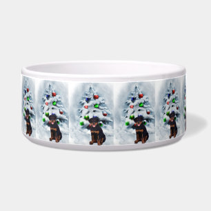 Rottweiler Puppy Christmas