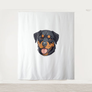 Rottweiler Romp From Puppies to Paw-some Partners Tapestry