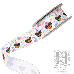 Rottweiler Satin Ribbon
