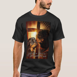 Rottweiler Spirit Greater Than Fear T-Shirt
