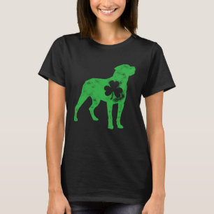 Rottweiler St Patrick s Day Boys Girls Shamrock Do T-Shirt