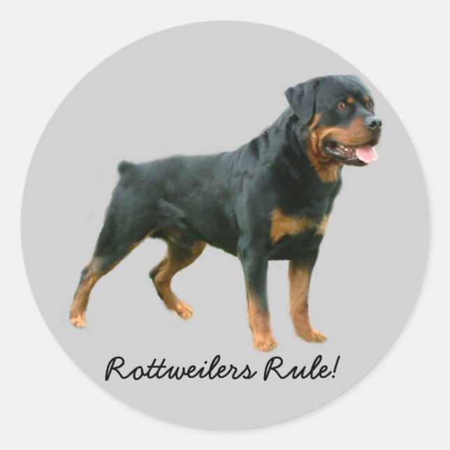 Rottweiler Sticker (Front)