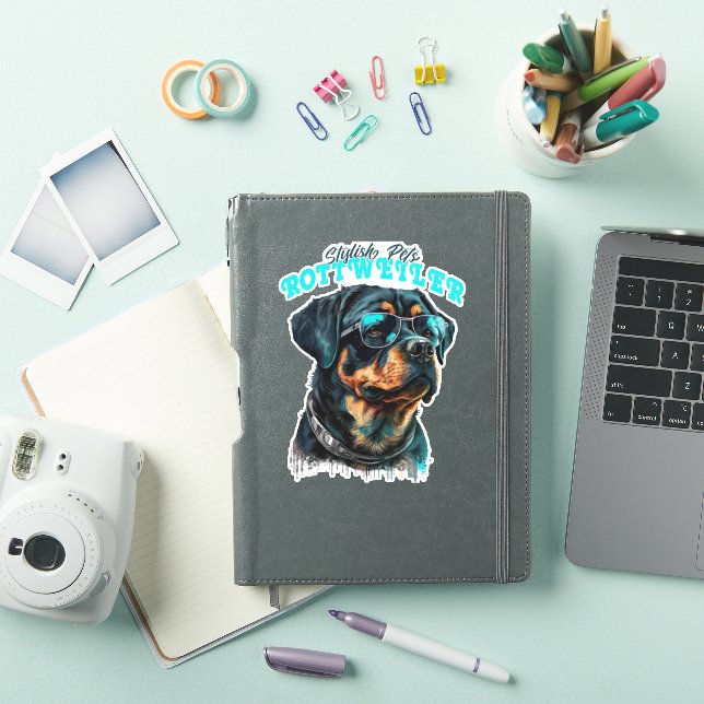 Rottweiler Stylish Pets (iPad Cover)