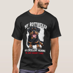 Rottweiler T for training and walking Runden Rottw T-Shirt