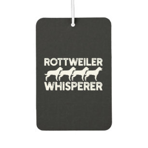 Rottweiler T-Shirt Car Air Freshener