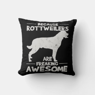 Rottweiler T-Shirt Copy Cushion