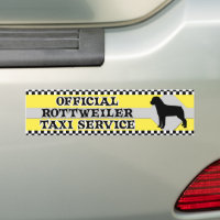 Rottweiler bumper outlet stickers