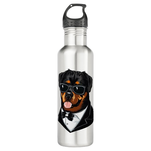 Rottweiler The Bodyguard 710 Ml Water Bottle (Front)
