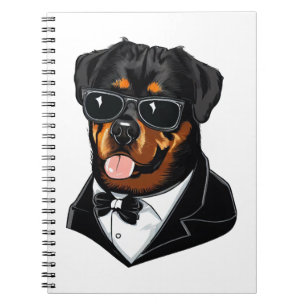 Rottweiler The Bodyguard Notebook