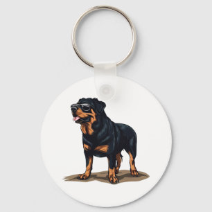 Rottweiler The Explorer Key Ring