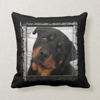 Rottweiler Throw Pillow