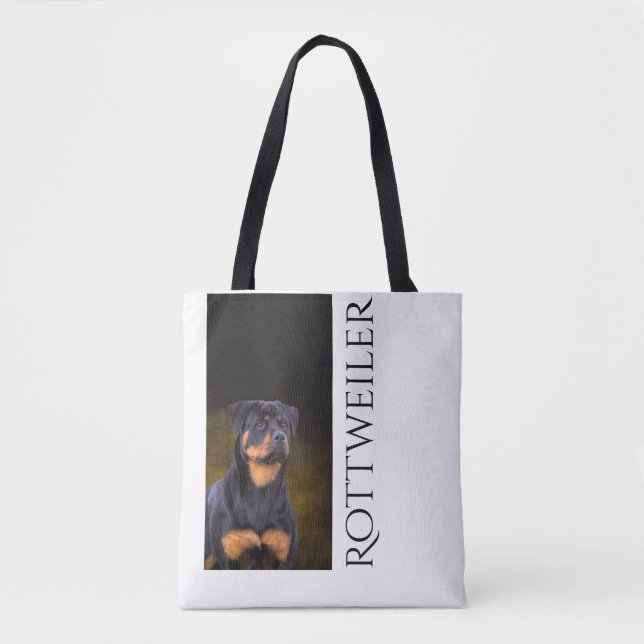 Rottweiler Tote Bag (Front)