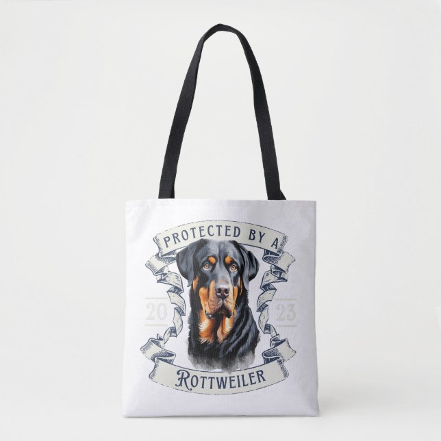 Rottweiler Tote Bag (Front)