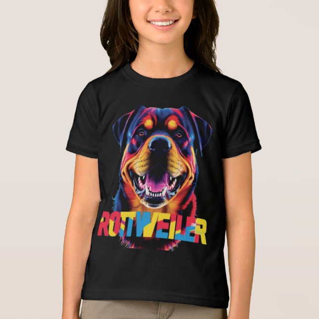 Rottweiler Tri-Blend Shirt (Front)