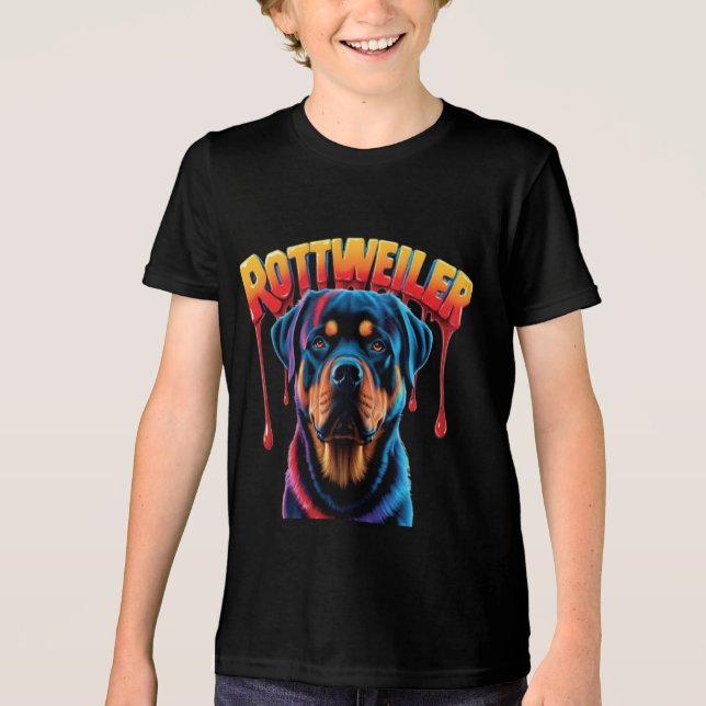 Rottweiler Tri-Blend Shirt (Front)