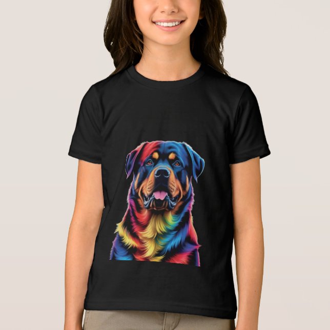 Rottweiler Tri-Blend Shirt (Front)