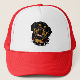 rottweiler trucker hat