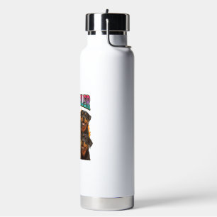 Rottweiler water bottle