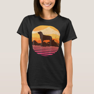 ROTTWEILER With Sun Mountain Vintage Retro T-Shirt