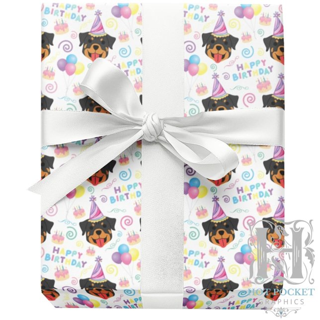 Rottweiler Wrapping Paper (Creator Uploaded)
