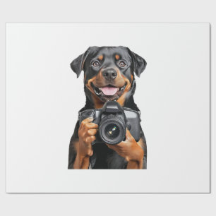 Rottweiler wrapping paper