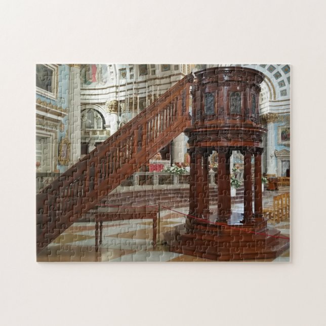 Rotunda Mosta Malta Church. Jigsaw Puzzle (Horizontal)