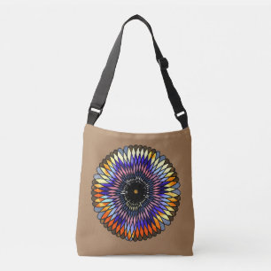 "Roue de vitrail" Tote
