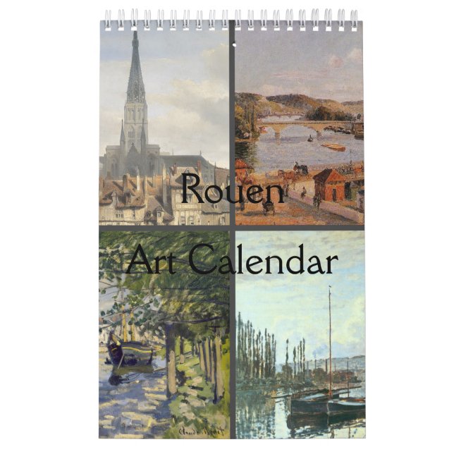 Rouen Art Calendar (11” x 7") (Cover)