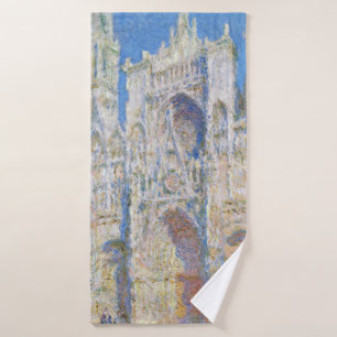 Rouen Cathedral (Sunlight), Monet Bath Towel