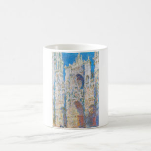 Rouen Cathedral (Sunlight), Monet Coffee Mug
