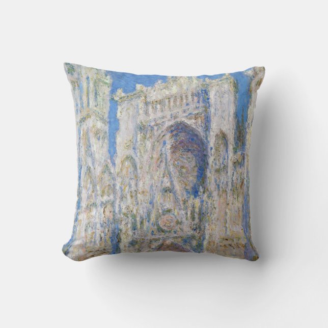 Rouen Cathedral (Sunlight), Monet Cushion (Front)