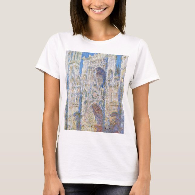 Rouen Cathedral (Sunlight), Monet T-Shirt (Front)