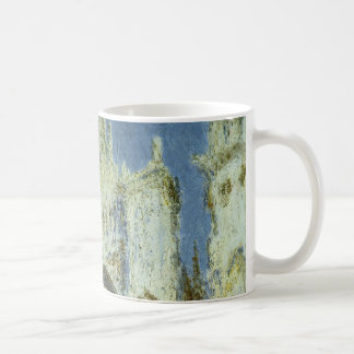 Rouen Cathedral West Facade Sunlight, Claude Monet Coffee Mug