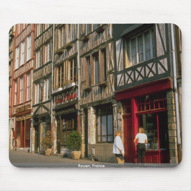 Rouen, France Mouse Mat (Front)