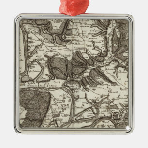 Rouen Metal Tree Decoration